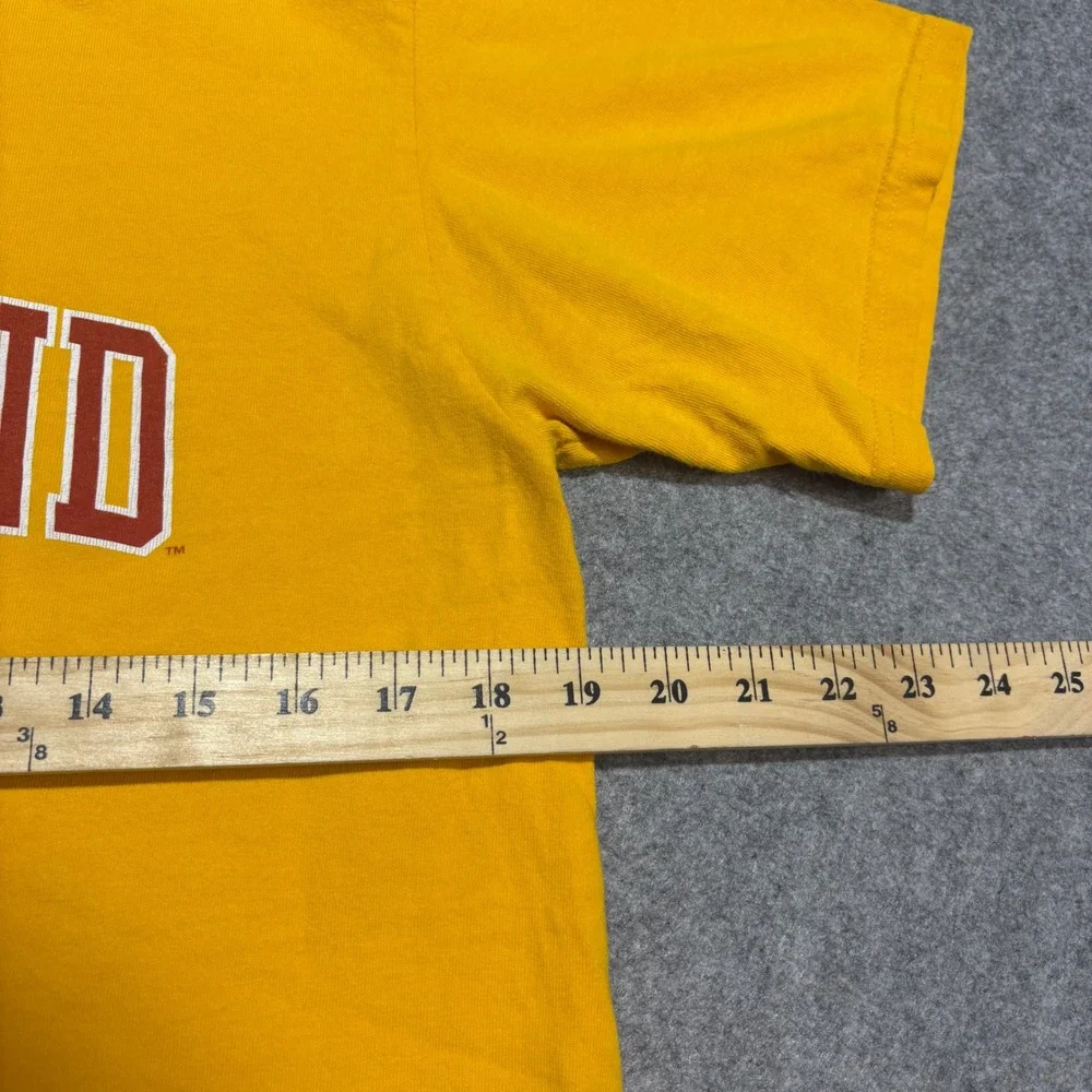 Nike Team Maryland Terrapins T-Shirt Mens Small Yellow Short Sleeve Crew Neck